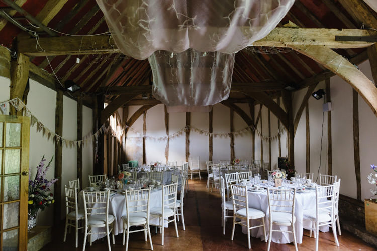 Barn Loudwater Drapes Lights Vintage Country Fete Farm Wedding http://carolinehancox.co.uk/