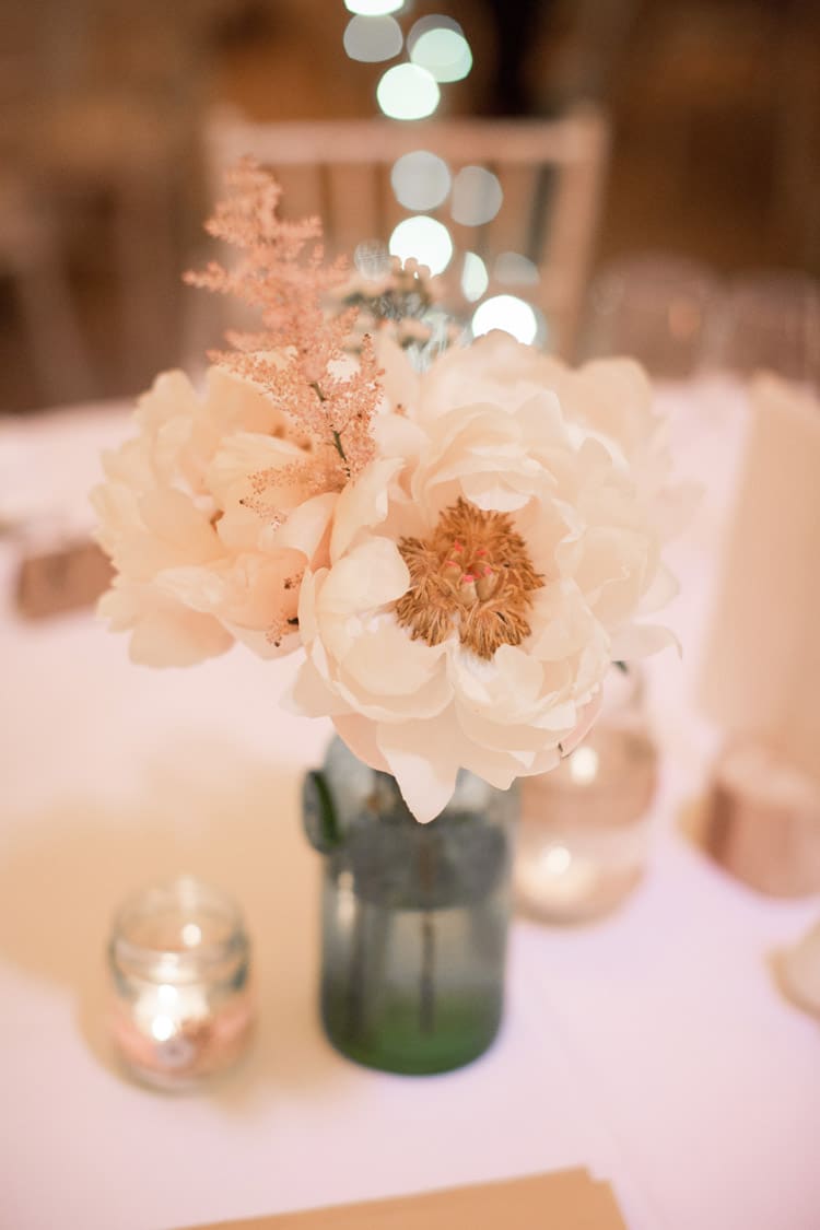 Peony Peonies Flowers Table Centrepiece Family Farm Festival Wedding https://amylouphotography.co.uk/