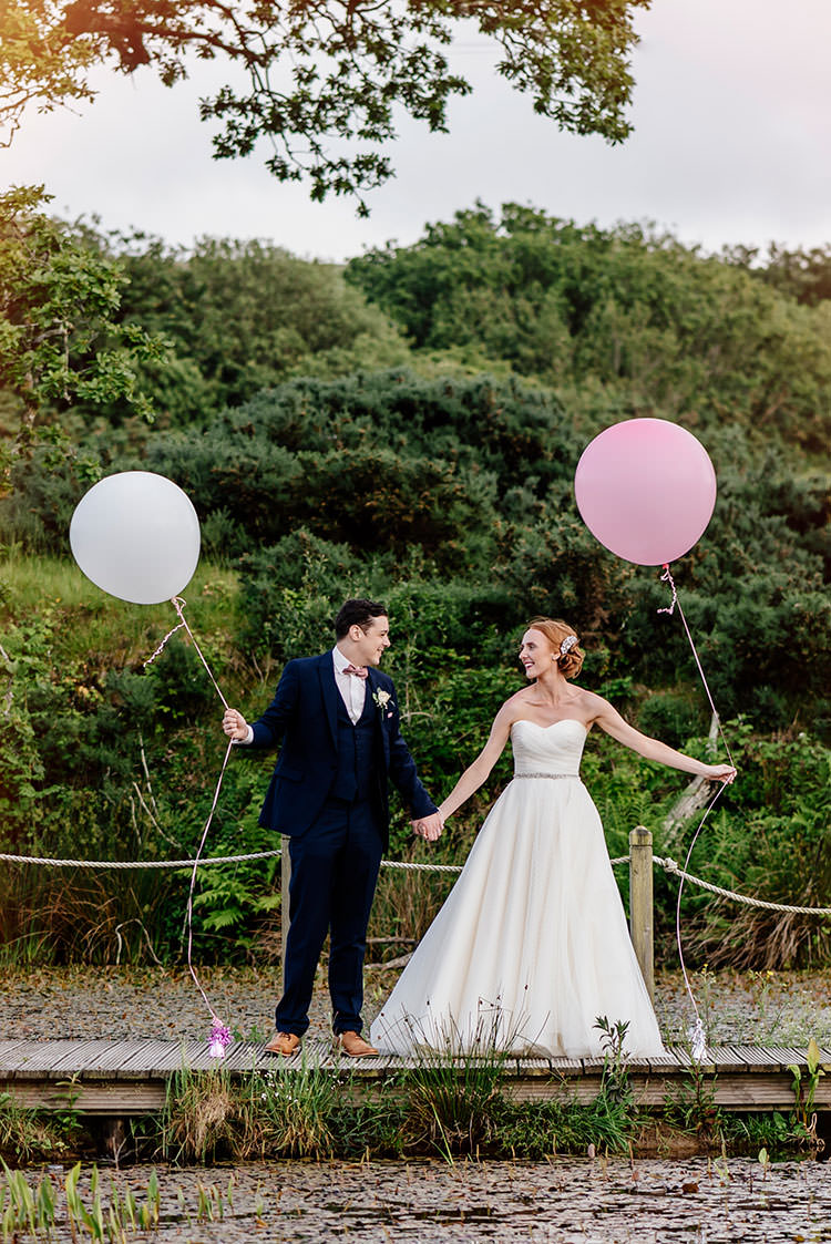 Balloons Romantic Pretty Pink Wedding http://marcsmithphotography.com/