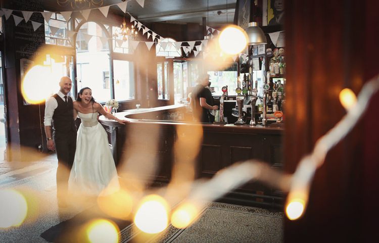 East London Party Pub Wedding http://www.haywoodjonesphotography.co.uk/