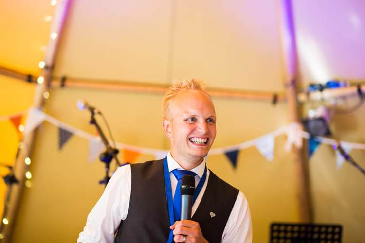 Orange Blue Festival Fete Tipi Wedding http://www.lynseygracephotography.com/