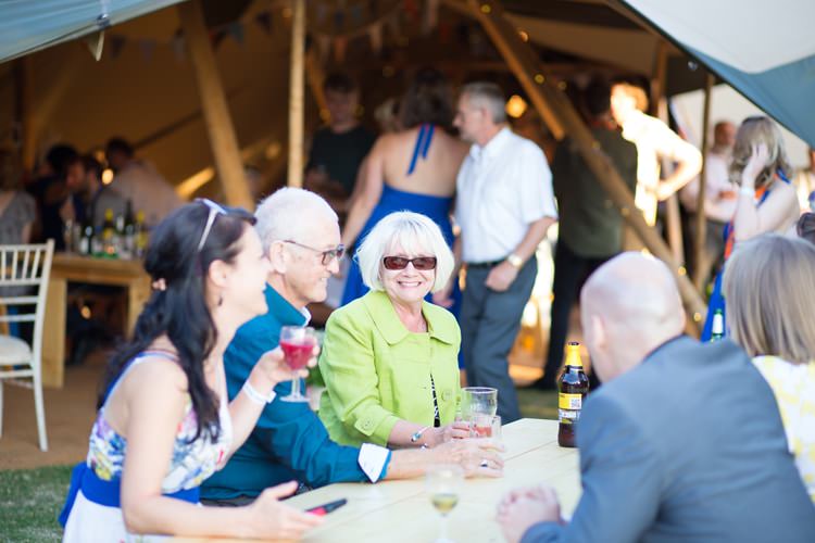 Orange Blue Festival Fete Tipi Wedding http://www.lynseygracephotography.com/