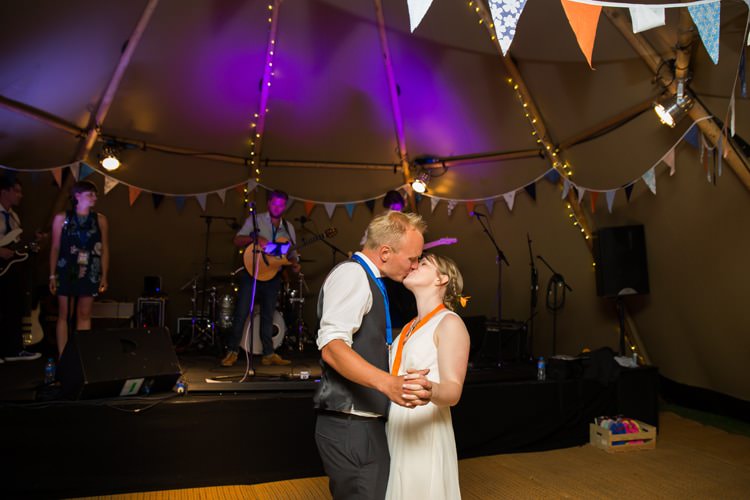 Orange Blue Festival Fete Tipi Wedding http://www.lynseygracephotography.com/
