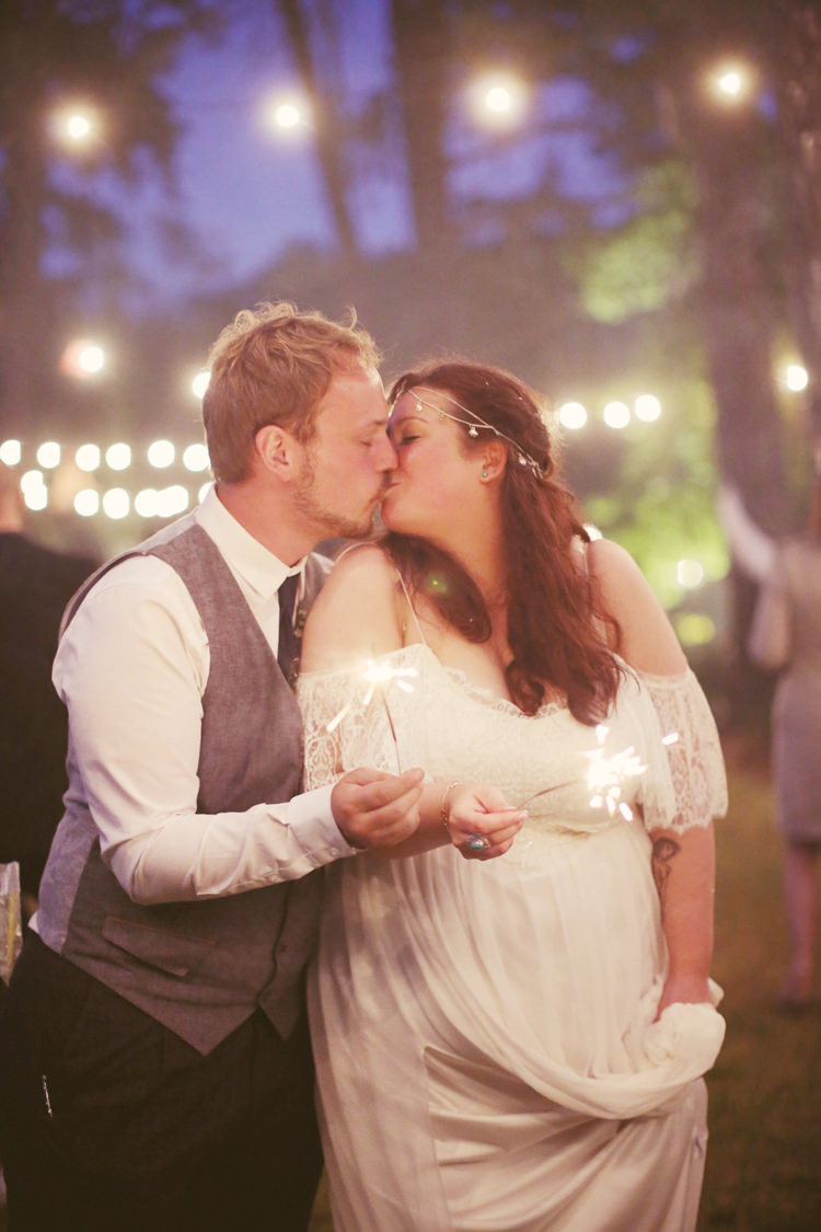 Sparklers Mismatched Fairground Woodland Wedding http://www.rebeccaweddingphotography.co.uk/