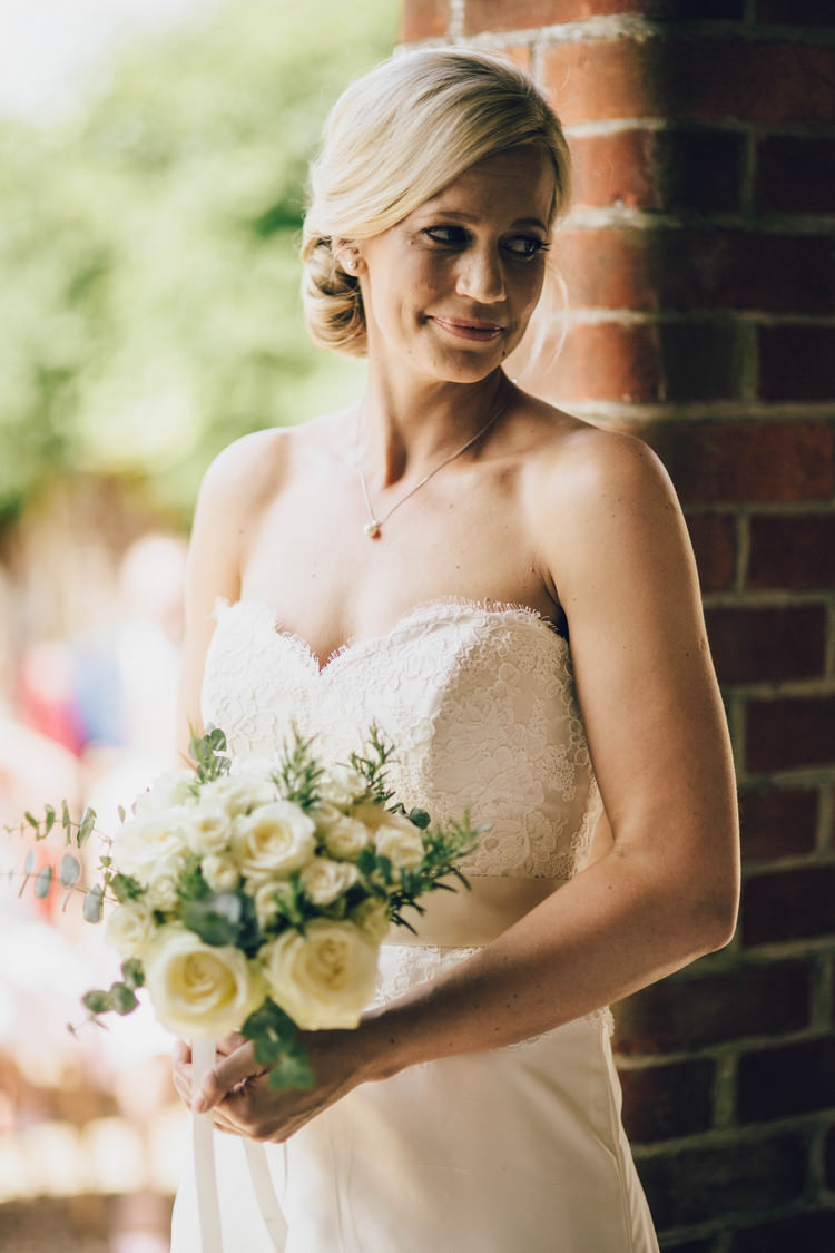 Beautiful Bride Hair Make Up Summertime Pastel English Country Garden Wedding http://alipaul.com/
