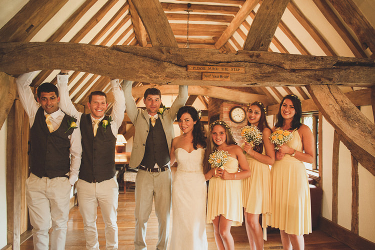Pretty Summery Yellow Barn Wedding http://www.mattpenberthy.com/