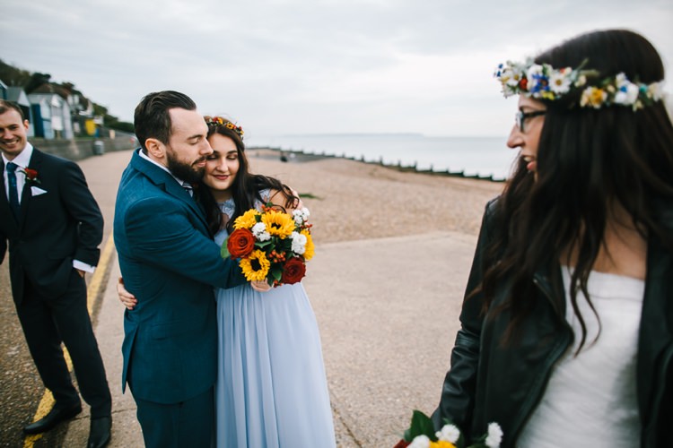 Indie Secret Seaside Wedding http://www.chrisbarberphotography.co.uk/ 