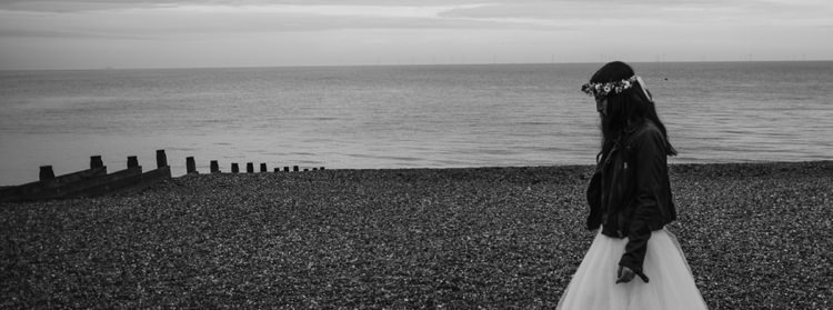 Indie Secret Seaside Wedding http://www.chrisbarberphotography.co.uk/