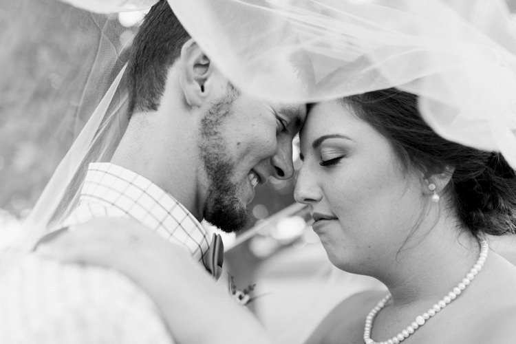 Bride Groom Veil Rustic Country Barn Wedding in Tennessee https://www.sweetlyvintage.com/