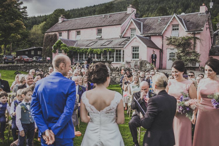 Mhonachlye Mhor Hotel Scotland Natural Beautiful Autumn Outdoor Wedding http://www.johnelphinstonestirling.com/