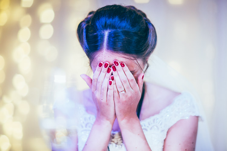 Red Nails Bride Bridal Festival Barn Teal Wedding http://www.faircloughphotography.co.uk/