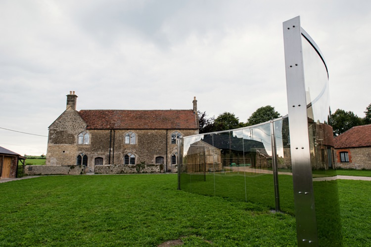Hauser & Wirth Art Gallery Somerset Modern Quirky Country Art Gallery Wedding http://www.babbphoto.com/