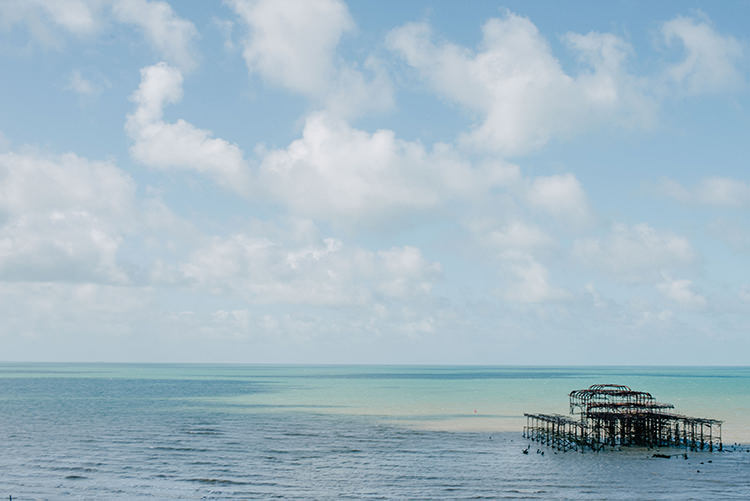 Intimate Red Seaside Brighton Wedding http://www.jmcsweeneyphotography.co.uk/