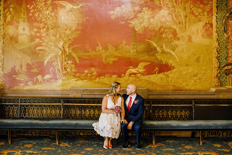 Intimate Red Seaside Brighton Wedding http://www.jmcsweeneyphotography.co.uk/