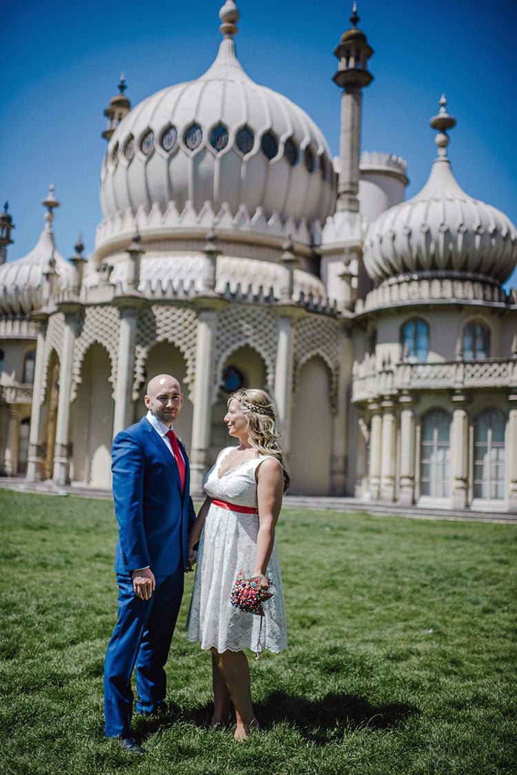 Intimate Red Seaside Brighton Wedding http://www.jmcsweeneyphotography.co.uk/