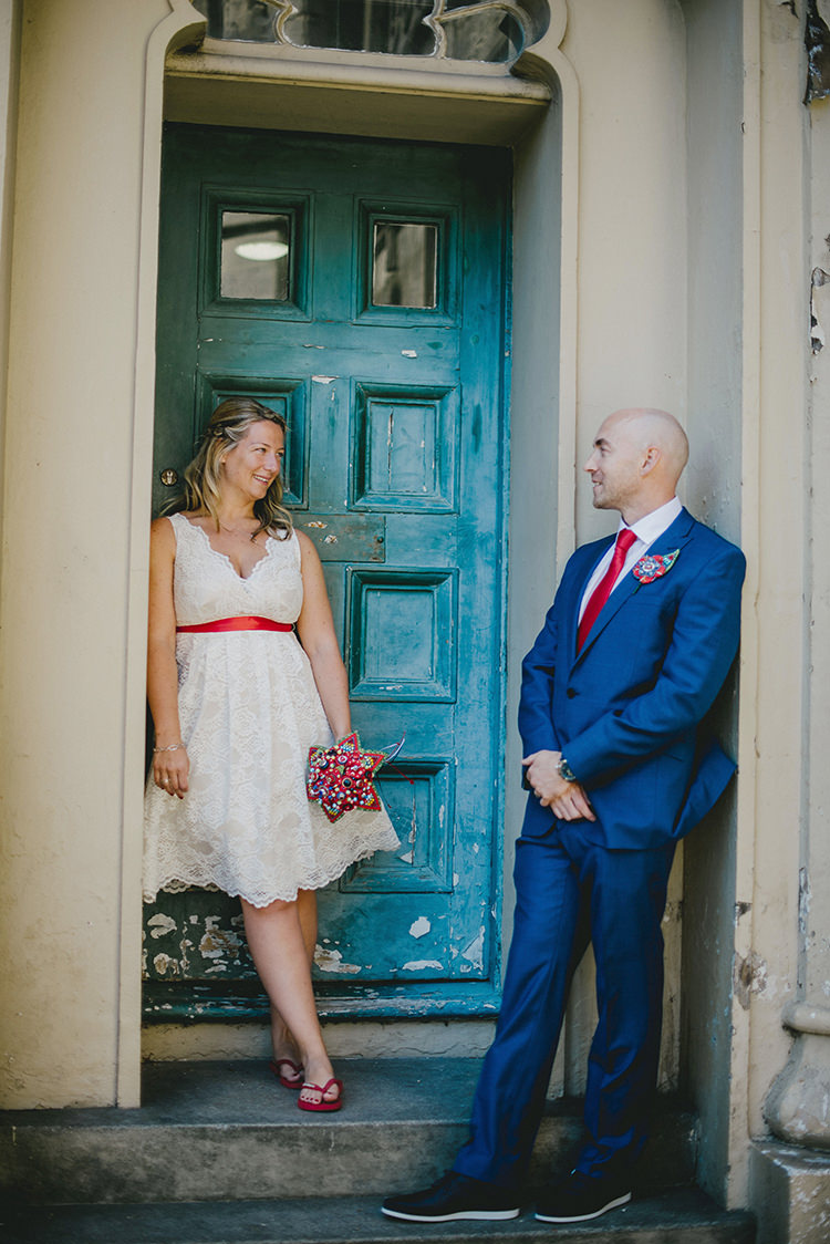 Intimate Red Seaside Brighton Wedding http://www.jmcsweeneyphotography.co.uk/