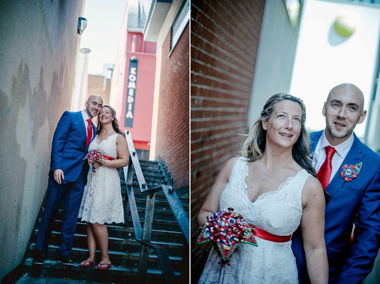 Intimate Red Seaside Brighton Wedding http://www.jmcsweeneyphotography.co.uk/