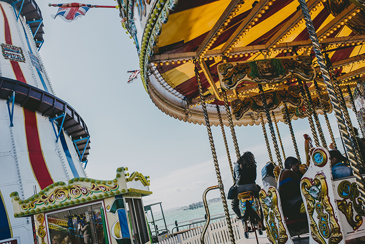 Intimate Red Seaside Brighton Wedding http://www.jmcsweeneyphotography.co.uk/