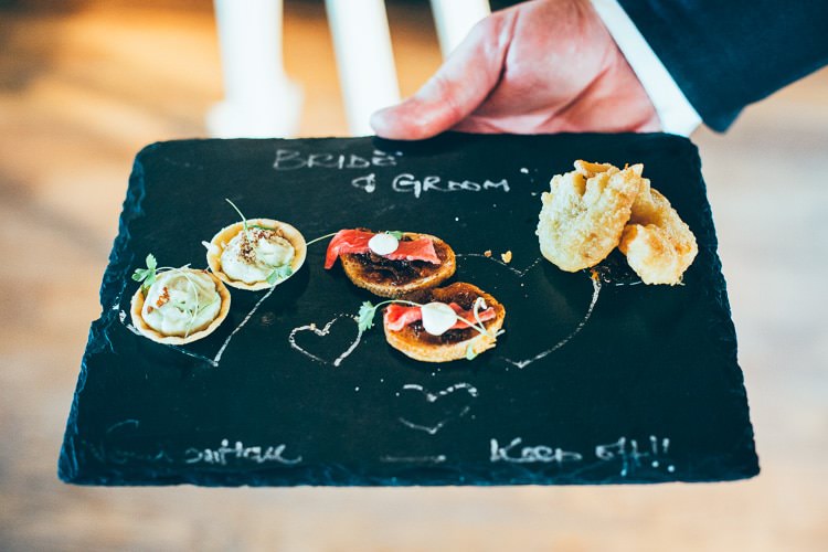 Canapes Rustic Relaxed Country House Wedding http://www.faircloughphotography.co.uk/