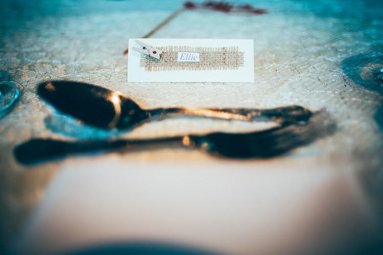 Hessian Peg Burlap Place Name Card Rustic Relaxed Country House Wedding http://www.faircloughphotography.co.uk/