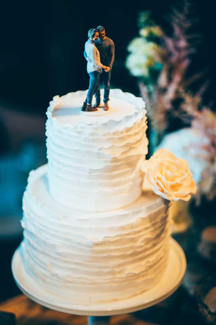 Ruffle Cake Rustic Relaxed Country House Wedding http://www.faircloughphotography.co.uk/