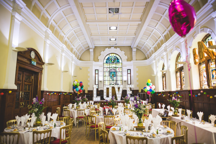 Pollokshields Burgh Hall Glasgow Scotland DIY Pink Gold Quirky Wedding http://photography34.co.uk/