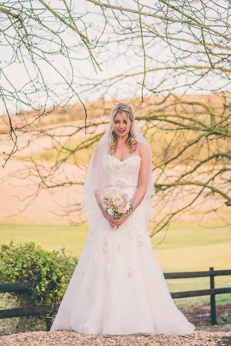 Delores by Maggie Sottero Gown Dress Bride Bridal Blush Pink Rose Gold Barn Wedding http://www.robtarren.co.uk/