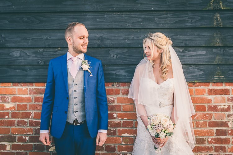 Blush Pink Rose Gold Barn Wedding http://www.robtarren.co.uk/