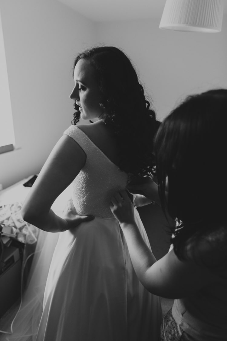 Beaded Strap Gown Dress Bride Bridal Stylish Rustic Hand Made Wedding http://jasonwilliamsphotography.com/