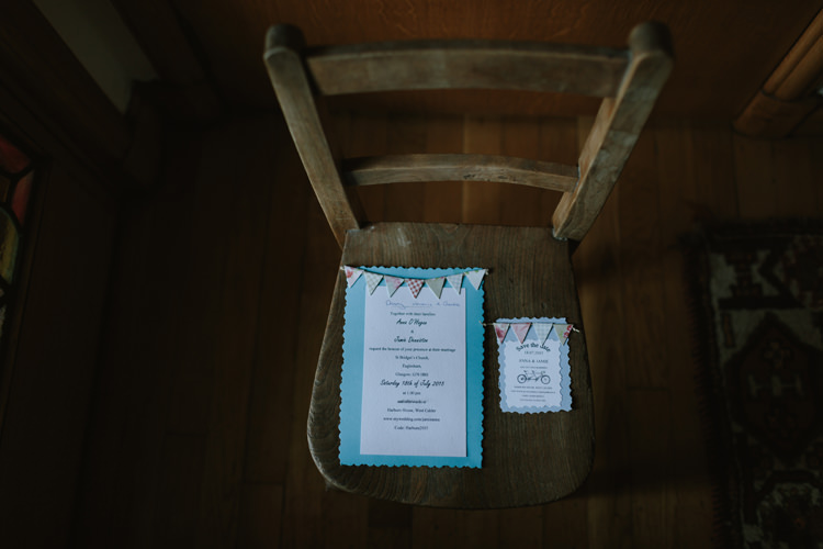 Bunting Bicycle Stationery Paper Pastel Summer Marquee Country Estate Wedding http://www.rooftopmosaic.com/