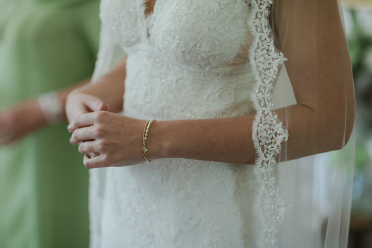 Lace Veil Bride Bridal Pastel Summer Marquee Country Estate Wedding http://www.rooftopmosaic.com/