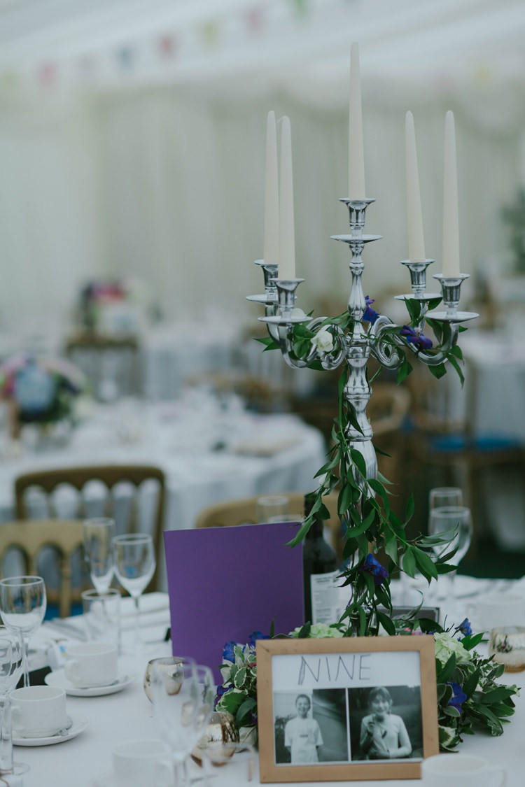 Candelabra Pastel Summer Marquee Country Estate Wedding http://www.rooftopmosaic.com/