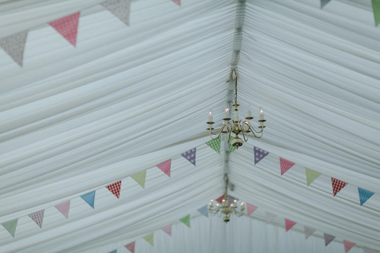 Bunting Pastel Summer Marquee Country Estate Wedding http://www.rooftopmosaic.com/