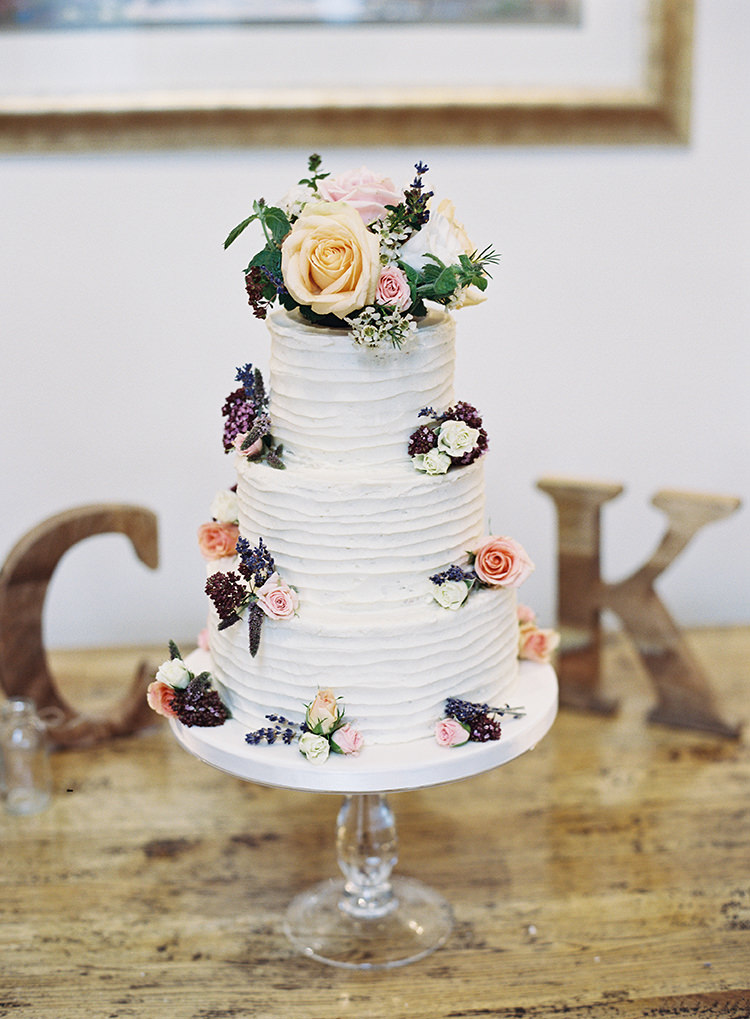 White Buttercream Cake Flowers Whimsical Pretty Floral Wonderland DIY Wedding http://www.victoriaphippsphotography.co.uk/