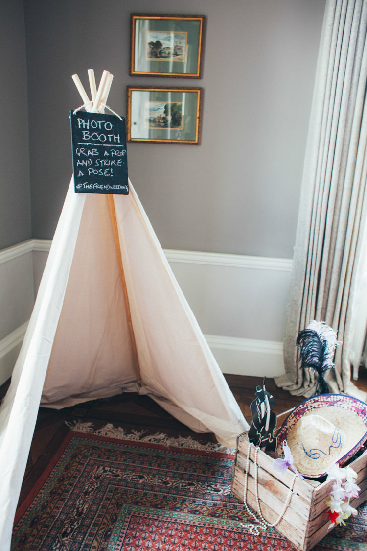 Tipi Photobooth Ethereal Forest Eclectic Fairytale Wedding http://www.caseyavenue.co.uk/