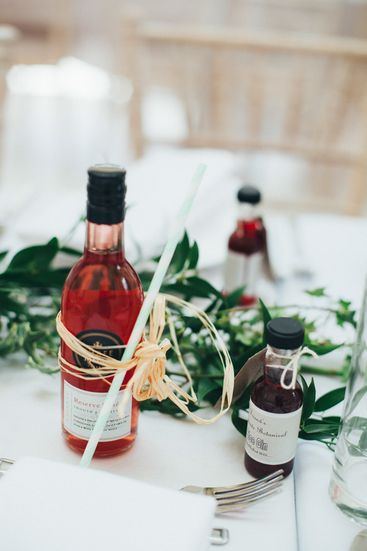Wine Gin Favours Ethereal Forest Eclectic Fairytale Wedding http://www.caseyavenue.co.uk/