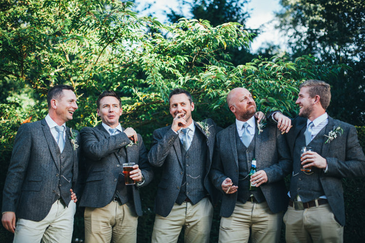 Tweed Jacket Waistcoat Chinos Groom Groomsmen Ethereal Forest Eclectic Fairytale Wedding http://www.caseyavenue.co.uk/