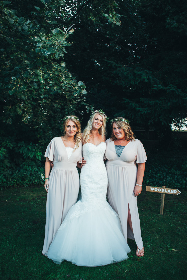 Long ASOS Bridesmaid Dresses Ethereal Forest Eclectic Fairytale Wedding http://www.caseyavenue.co.uk/