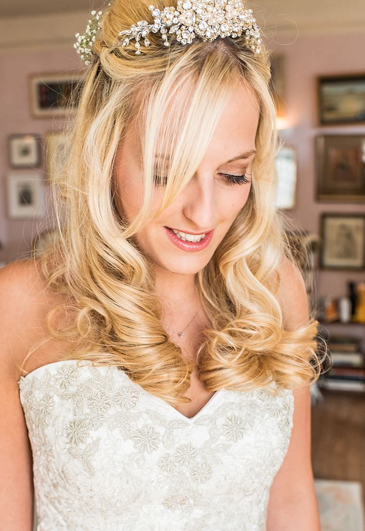 Hair Bride Bridal Classic Traditional Outdoor Festival Summer Wedding http://lighteningphotography.co.uk/