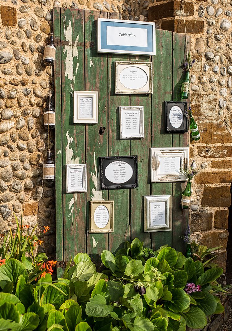 Door Grame Seating Plan Table Chart Wooden Rustic Outdoor Festival Summer Wedding http://lighteningphotography.co.uk/