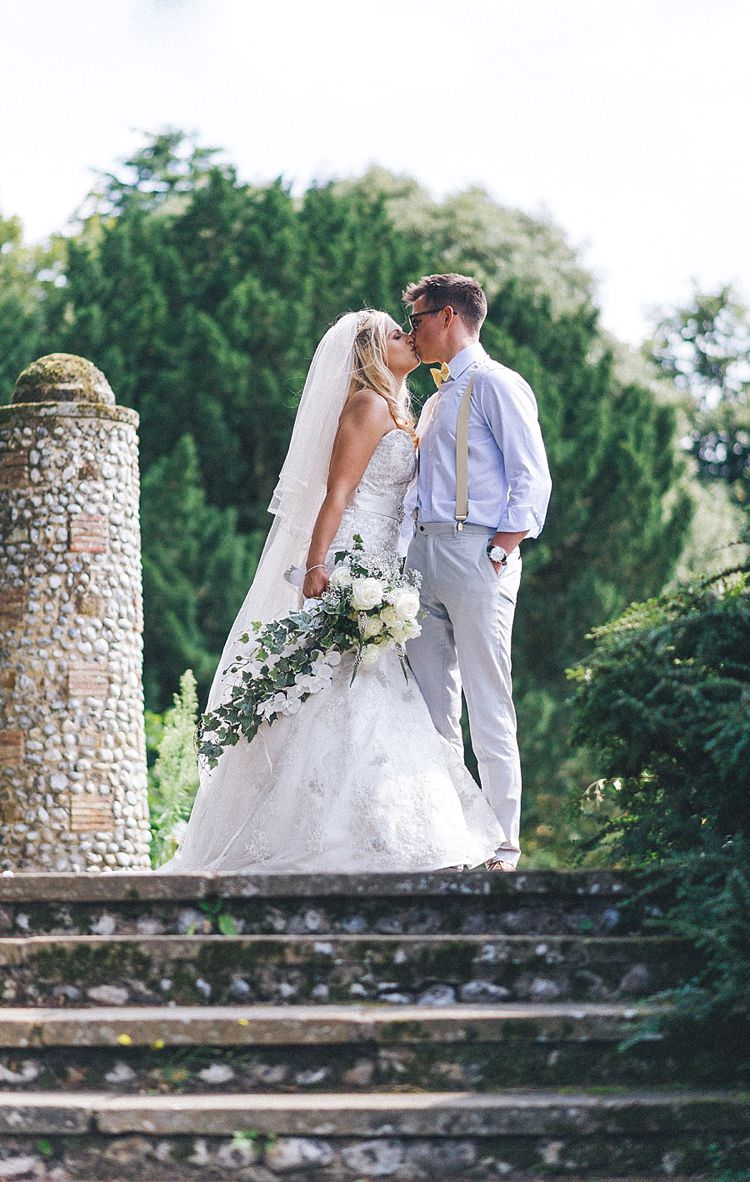 Justin Alexander Lace Fishtale Gown Dress Bride Bridal Outdoor Festival Summer Wedding http://lighteningphotography.co.uk/