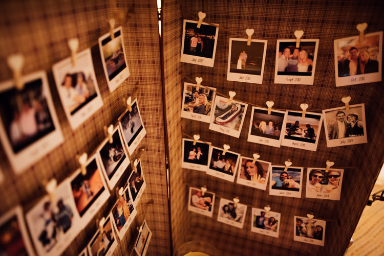 Suitcase Polariod Table Seating Plan Chart Quirky Rustic Hand Made Tipi Wedding http://www.mattbrownphotography.co.uk/