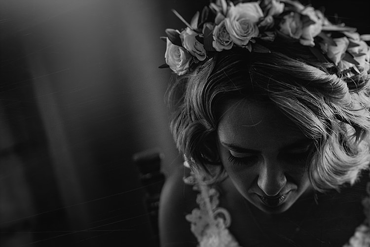 Bride Stella York Lace Gown Flower Crown Beautiful Traditional Greek Destination Wedding in Cyprus http://www.jonnybarratt.com/