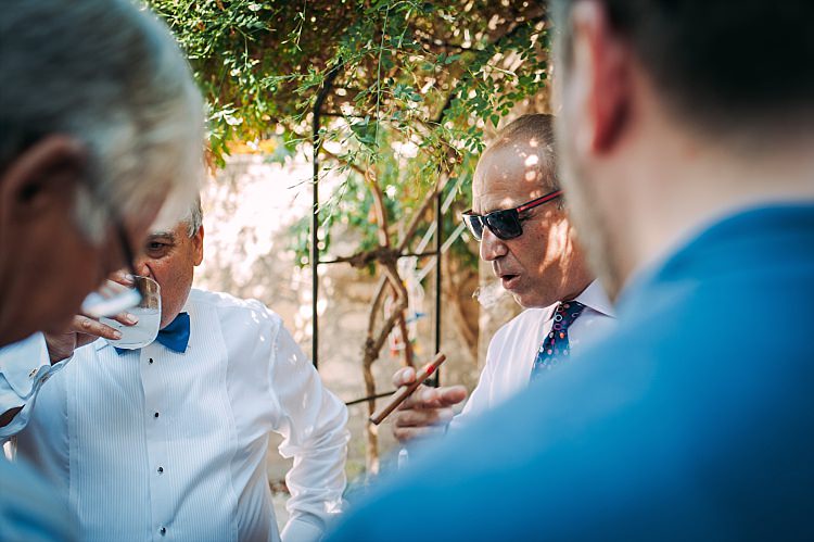 Family Drinks Cigars Beautiful Traditional Greek Destination Wedding in Cyprus http://www.jonnybarratt.com/