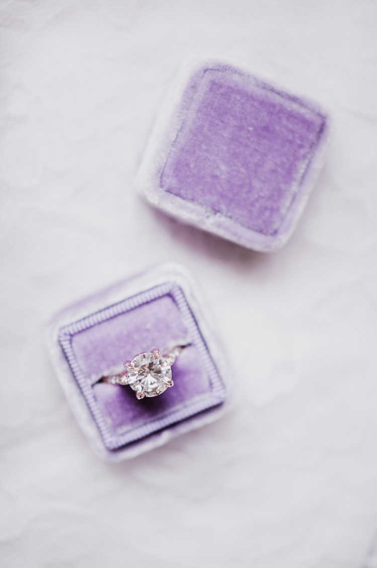 Rose Gold Diamond Engagement Ring Box Opulent Pink Gold Victorian Wedding in Seattle http://www.barrieannephotography.com/