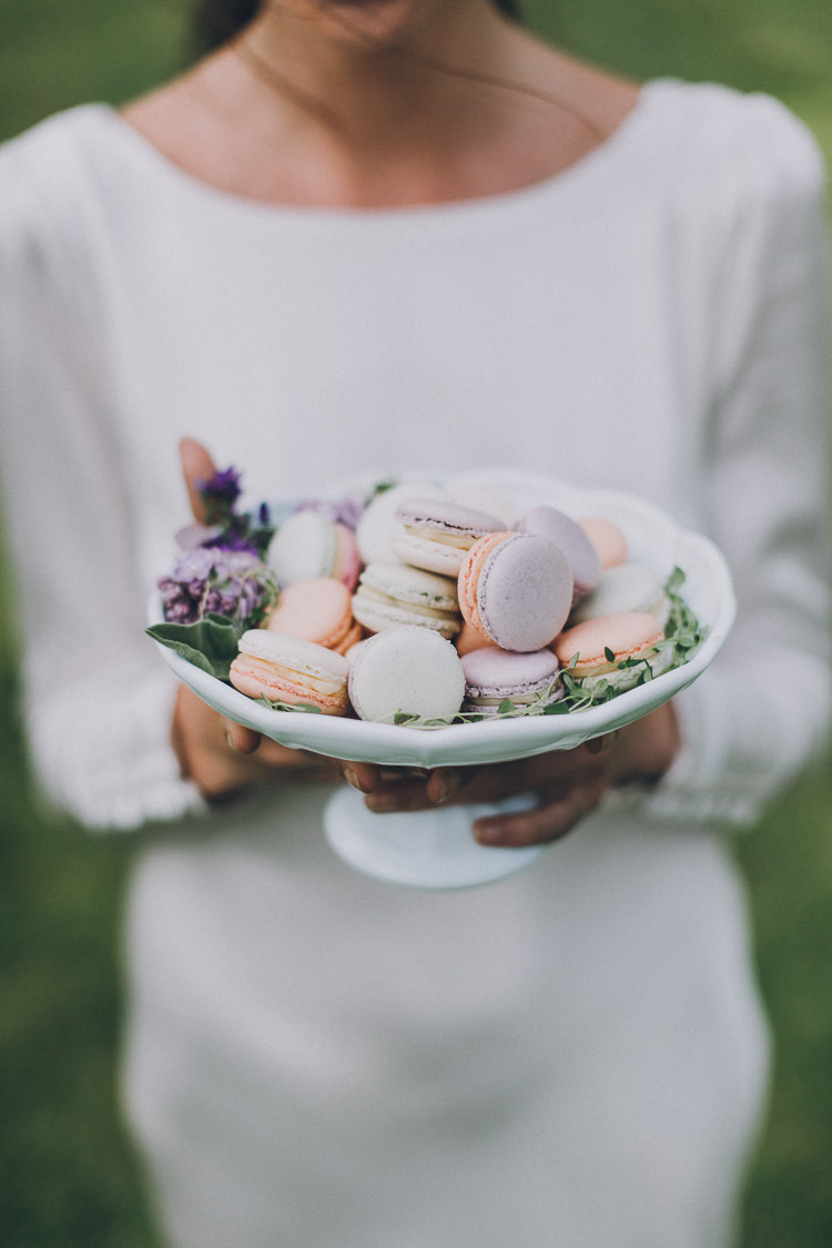 Macarons Pastel Soft Natural Woodland Wedding Ideas http://www.matthoranphotography.com/