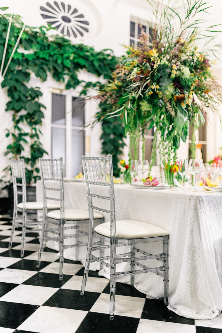 Acrylic Chairs Modern Fresh Watercolour Wedding Ideas http://www.beatriciphotography.co.uk/ 