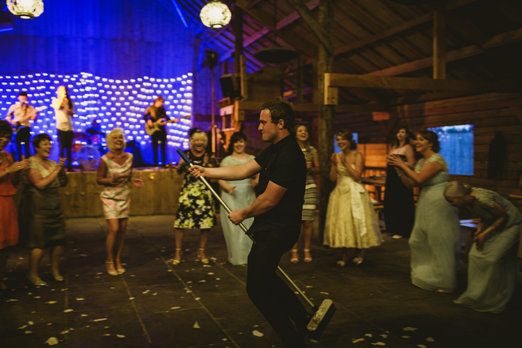 Fun Music Rustic Barn Wedding http://www.yorkplacestudios.co.uk/