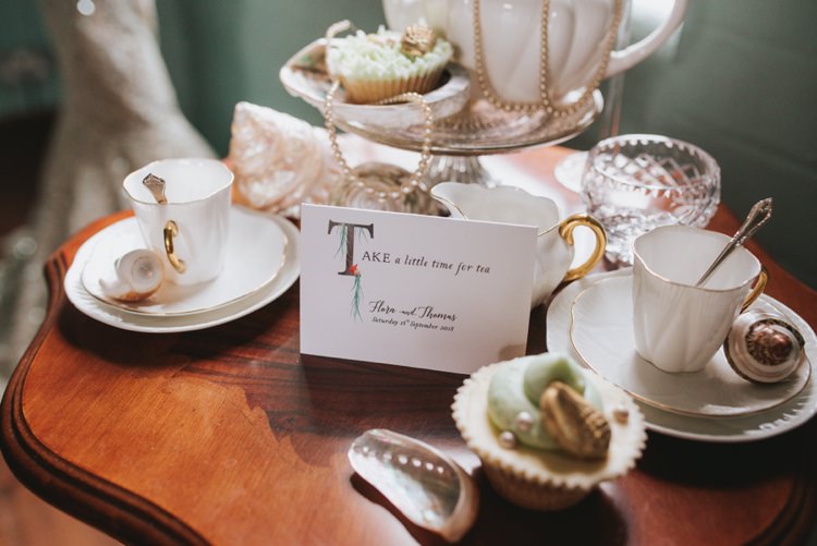 Tea Crockery Vintage Magical Fairytale Disney Wedding Ideas http://www.beckyryanphotography.co.uk/