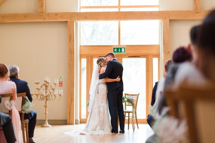 Pretty Pale Pink Country Barn Wedding http://kerriemitchell.co.uk/